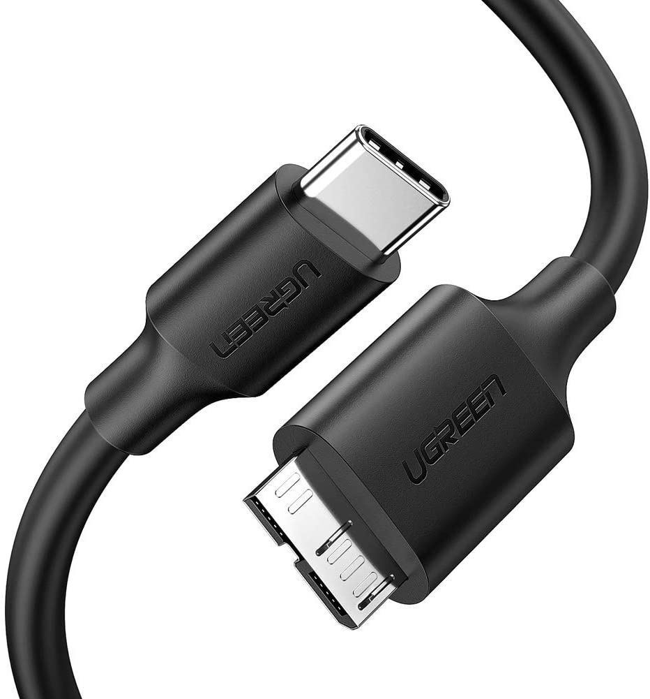 Ugreen USB-C Cable to Micro-B (USB external hard drive cable - 20103 | Kooqie
