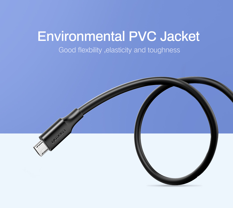 Ugreen Micro USB Cable 0.25m PVC