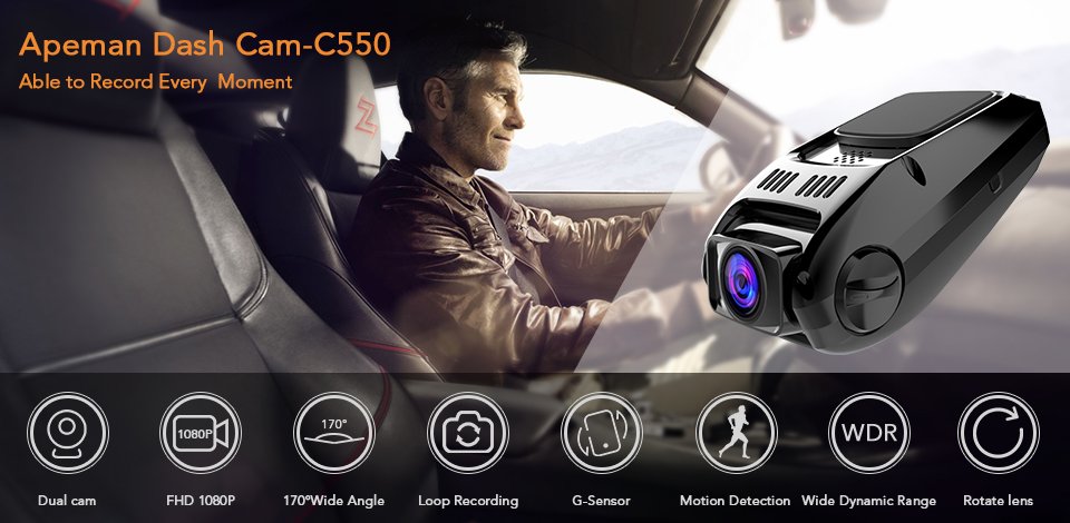 Dash Camera C550 abilities