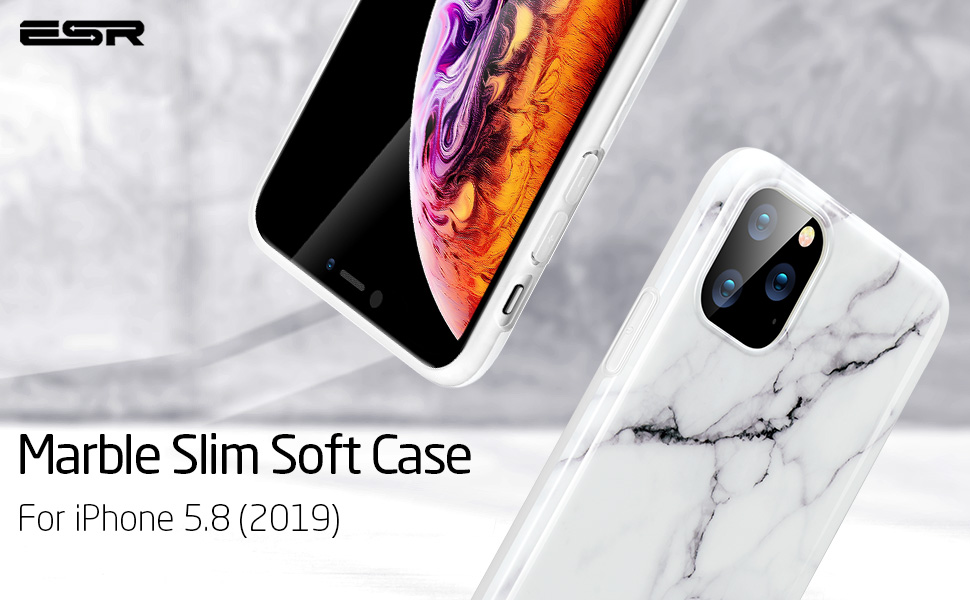 ESR Marble Slim Soft case for iPhone 11 Pro