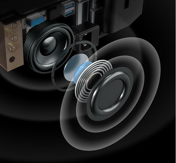 VANKYO V600 Dual stereo speakers
