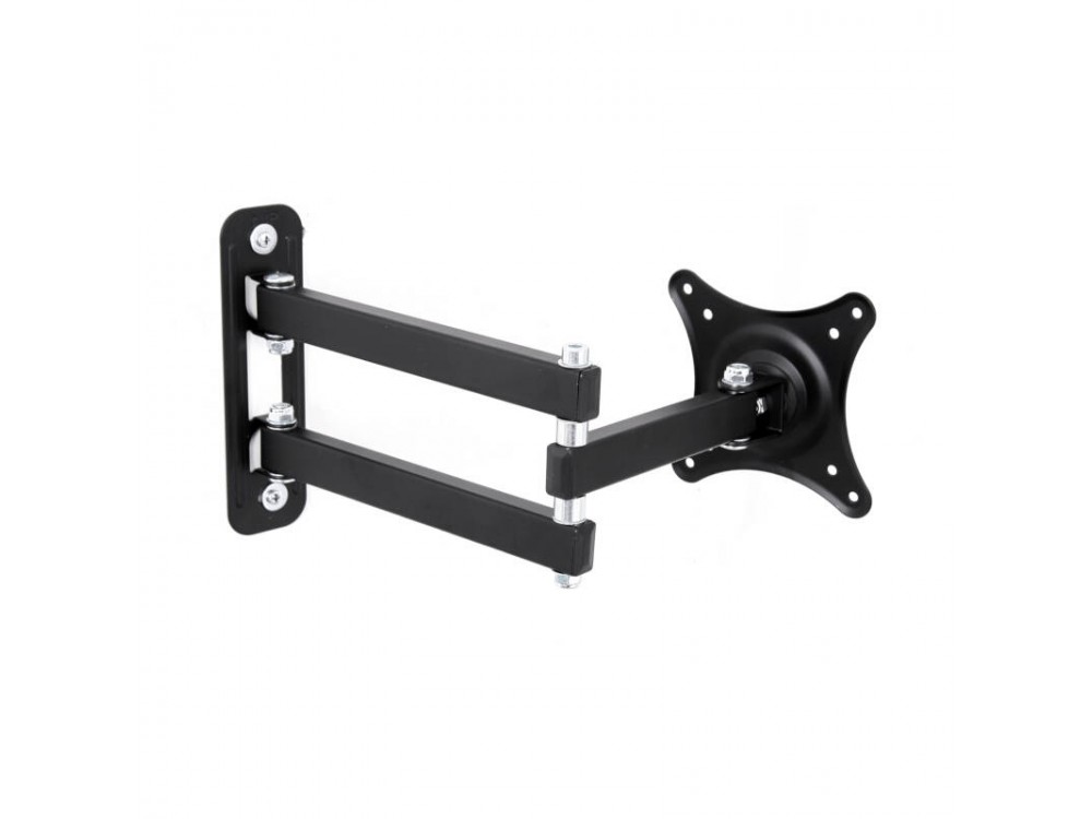 Osio OSM TV Mount, Επικλινόμενη & Περιστρεφόμενη Βάση με Διπλό & σπαστό Μπράτσο για TV 10”-24”, έως 10kg