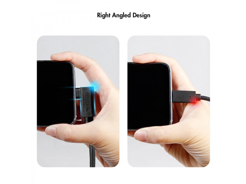 Techly USB-C 3.2 Gen2 to USB-A Adapter with 20cm Nylon Braided Cable Aluminum OTG Adapter Type-C Male to USB-A Female