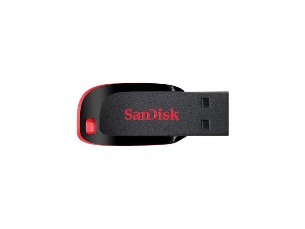 SanDisk Cruzer Blade USB 2.0 32GB Μαύρο - SDCZ50-032G-B35