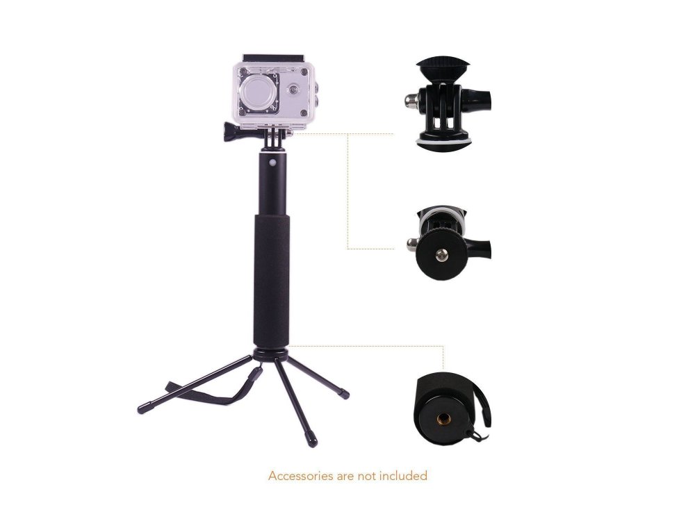Apeman SS150 Selfie Stick για Action Camera (GoPro, DJI Osmo, Apeman, Xiaomi κ.α.)