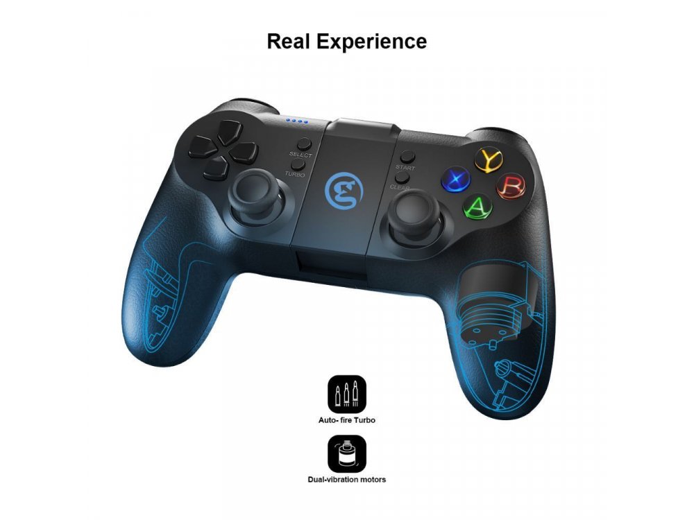 Gamesir T1S wireless gamepad for Android/Windows/PS3, 2.4GHz/Bluetooth