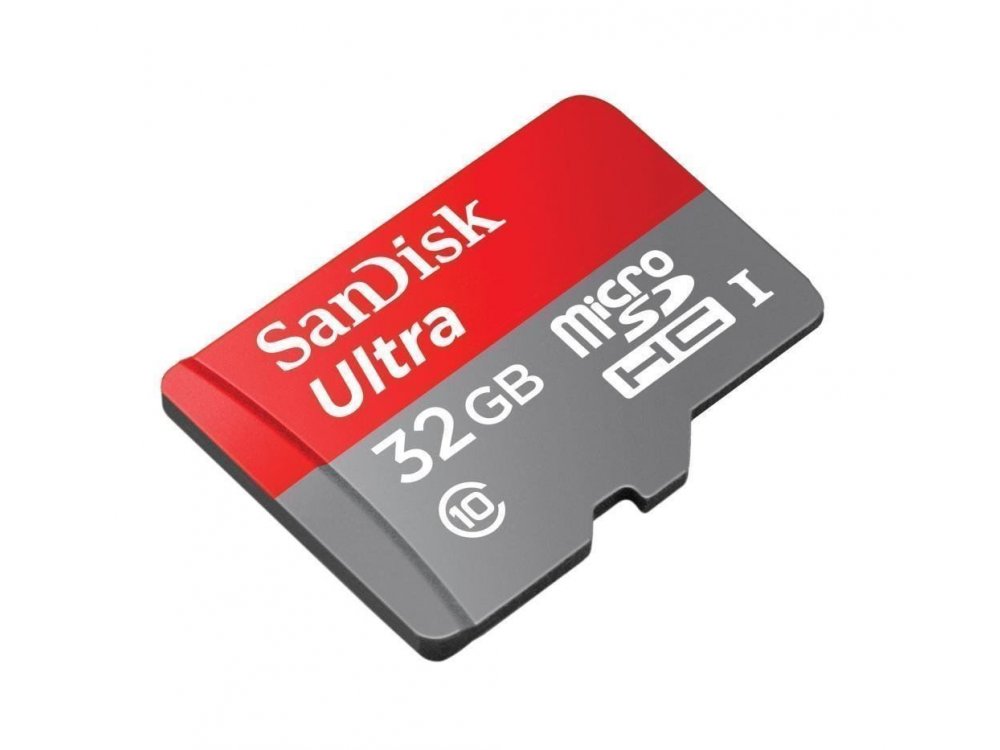 Sandisk Ultra Android microSDHC 32GB Class 10 A1 98MB/s με Adapter - SDSQUAR-032G-GN6MA