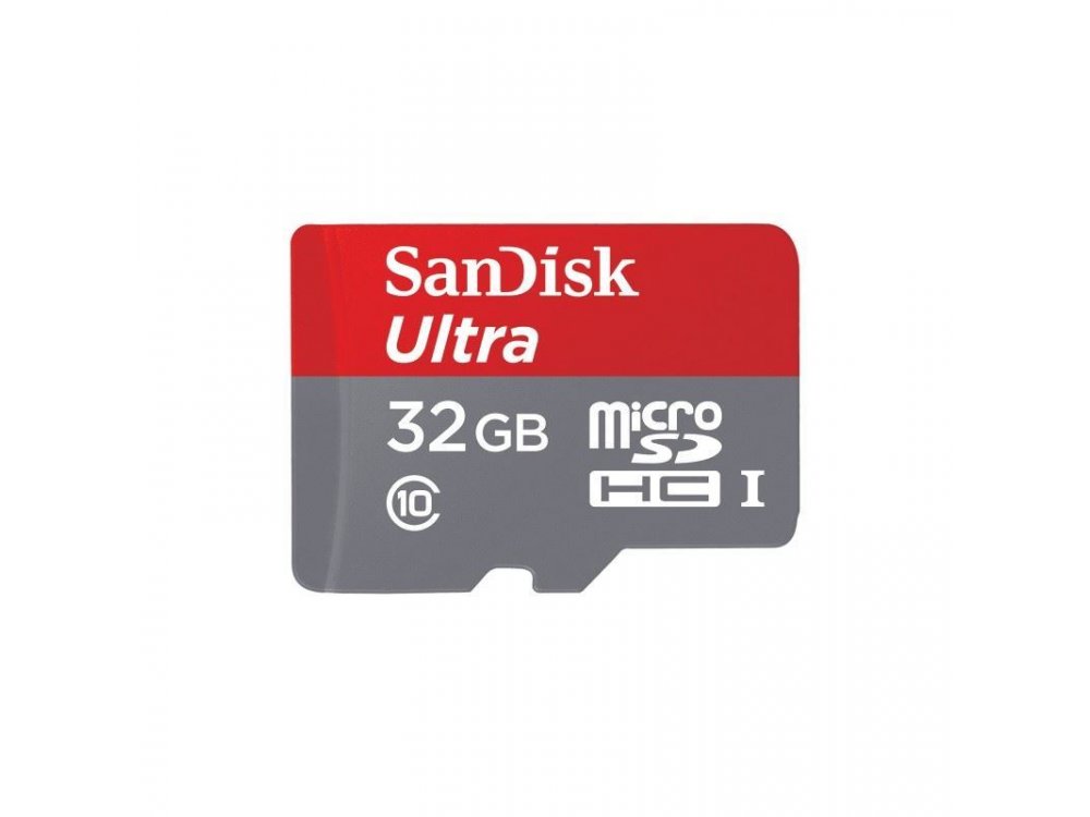 Sandisk Ultra Android microSDHC 32GB Class 10 A1 98MB/s με Adapter