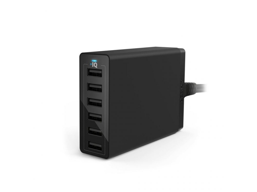 Anker PowerPort 6 60W 6-Port USB Charging Hub with PowerIQ