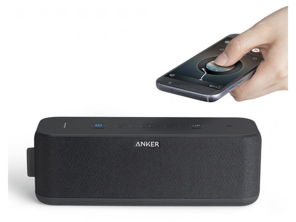 Anker Soundcore Boost, Φορητό Bluetooth Ηχείο 20W - A3145H11, Μαύρο