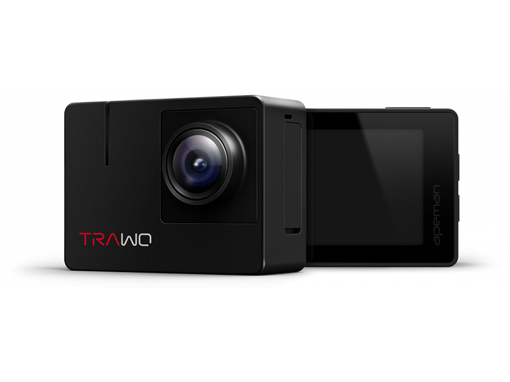 Apeman A100 4K Action Camera 20MP WiFi Waterproof 40Μ 2" LCD, 170° Field of View, 4K/50fps