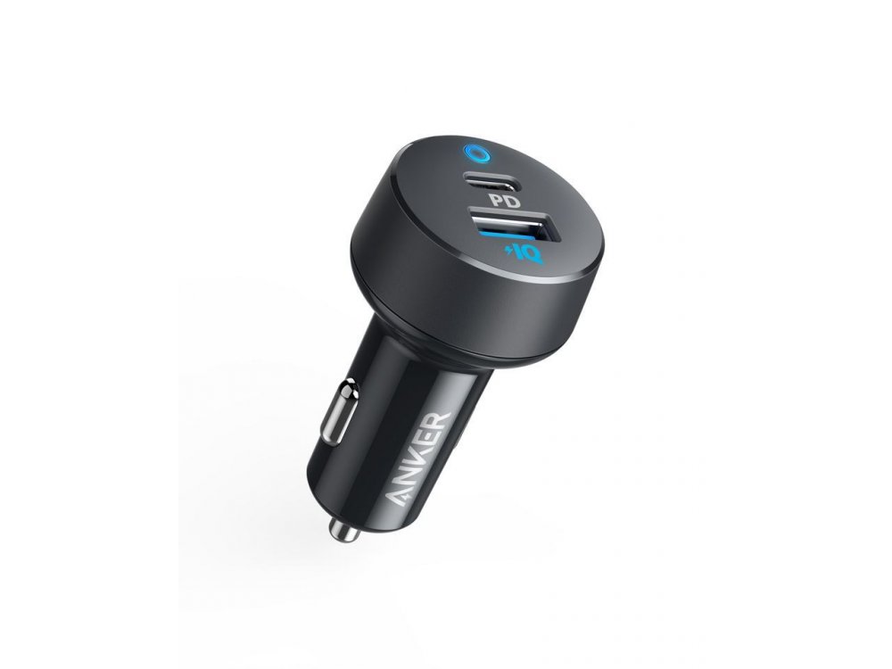 Anker PowerDrive PD 2, 33W 2-Port Compact Type C Φορτιστής Αυτοκινήτου - A2721HF1