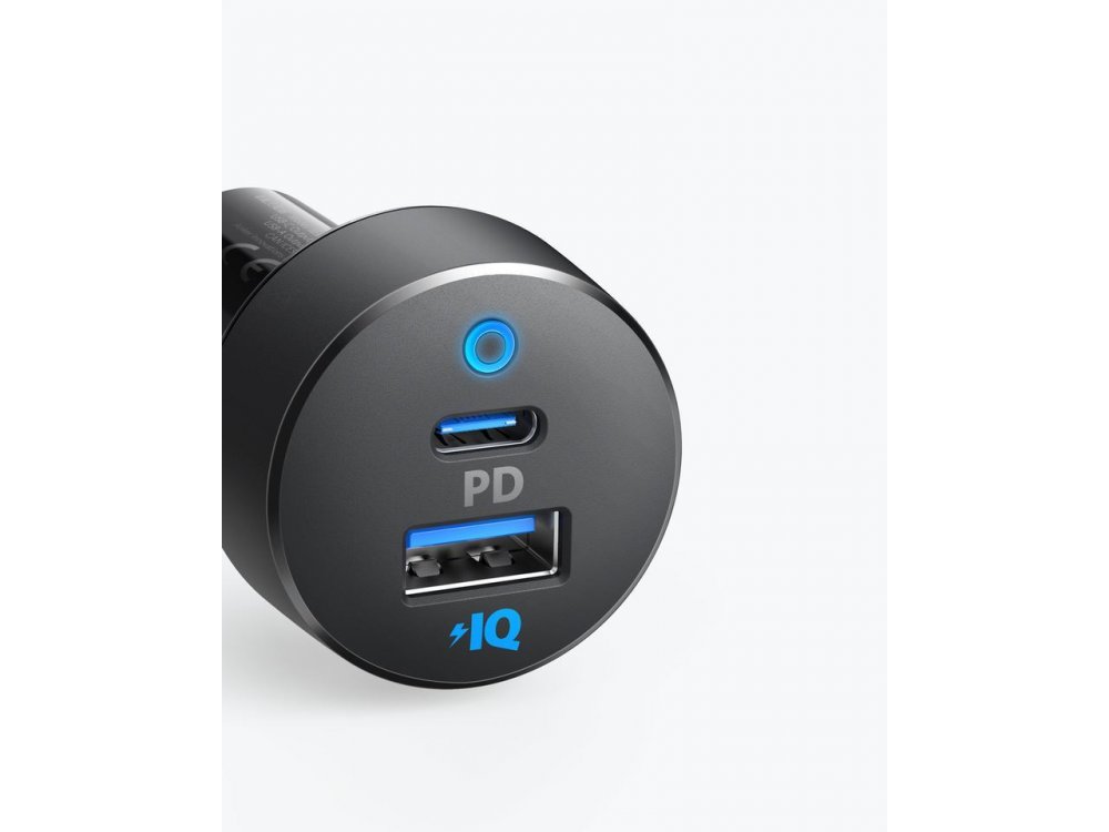 Anker PowerDrive PD 2, 30W 2-Port Compact Type C Car Charger
