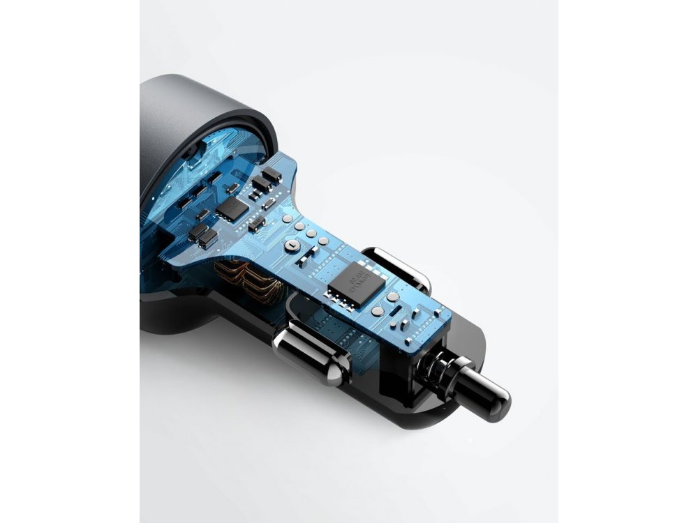 Anker PowerDrive PD 2, 33W 2-Port Compact Type C Φορτιστής Αυτοκινήτου - A2721HF1