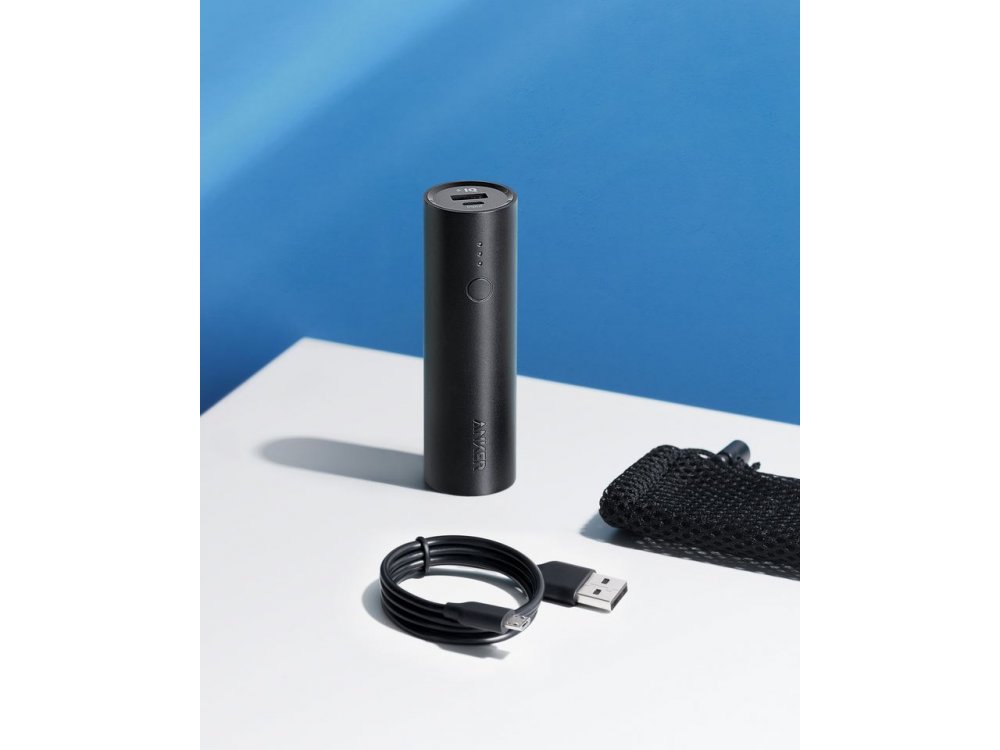 Anker Powercore 5000, Power Bank 5000mAh - A1109011, Μαύρο