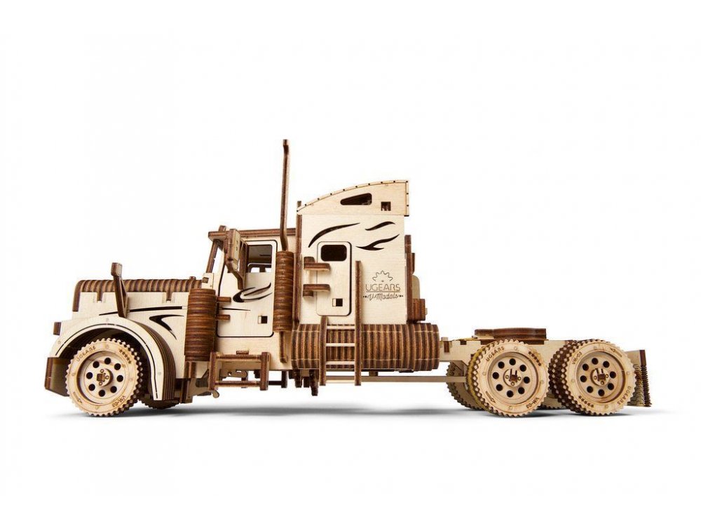 Ugears Heavy Boy Truck VM-03, Ξύλινο Μηχανικό 3D Παζλ