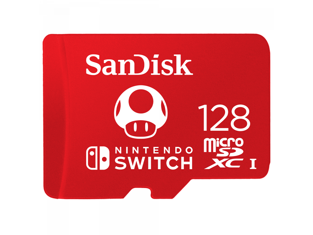 Sandisk micro SDXC 128GB card for Nintendo Switch - SDSQXAO-128G-GNCZN