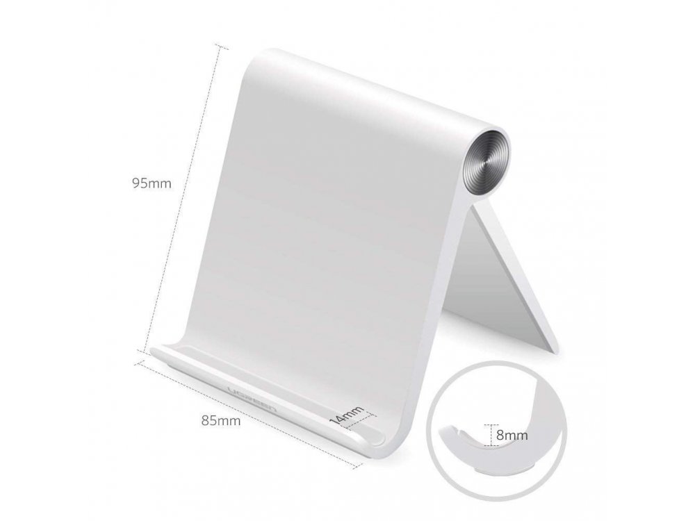 Ugreen Multi-Angle Βάση τοποθέτησης Κινητού/Tablet, Λευκή - 30285