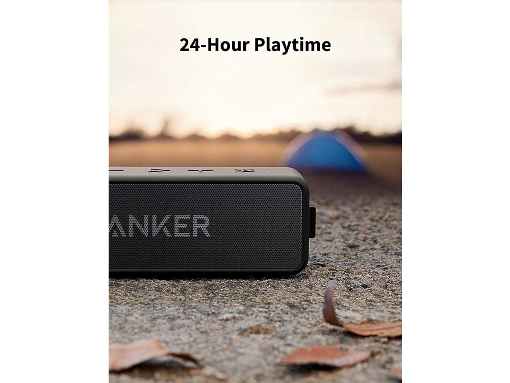 Anker Soundcore 2, Wireless Bluetooth Speaker 12W (Upgraded version) - A3105014, Black