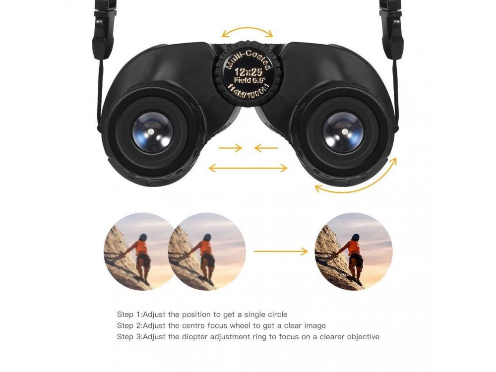 Apeman BC70 Κυάλια 12x25 FMC Coated Lens