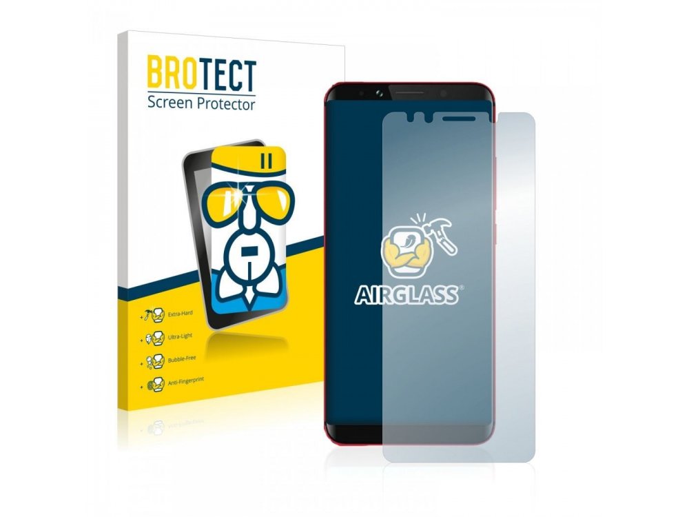 Brotect Umidigi S2 AirGlass Premium Glass Screen Protector Clear