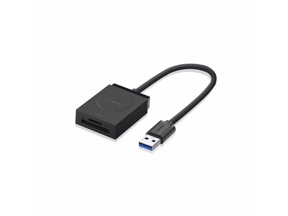 Ugreen 2-in-1 Card Reader USB 3.0 SD & Micro SD, Simultaneous Reader - 20250