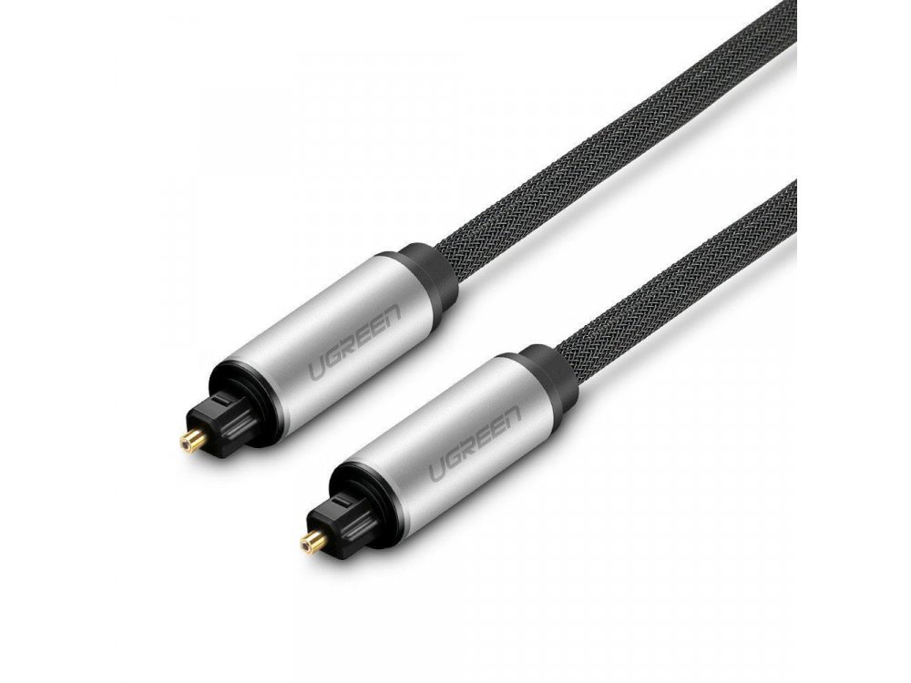 Ugreen Fiber Optical Καλώδιο ήχου Οπτικής ίνας 3μ. Toslink Audio Cable, με Νάυλον Ύφανση - 10541