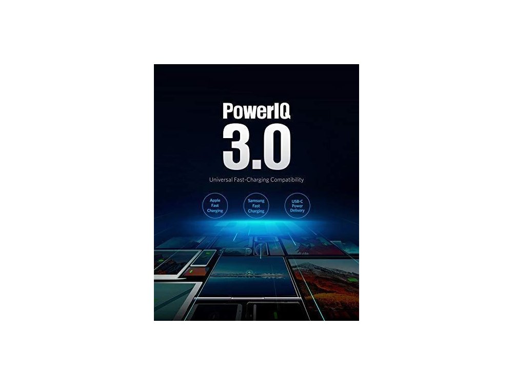 Anker PowerPort III mini Φορτιστής πρίζας 30W Type-C με Power IQ 3.0 - A2615321
