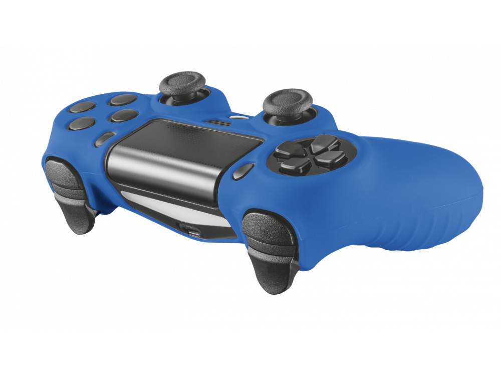 Trust GXT 744B Rubber Skin for PS4 Controller, Blue - 21213