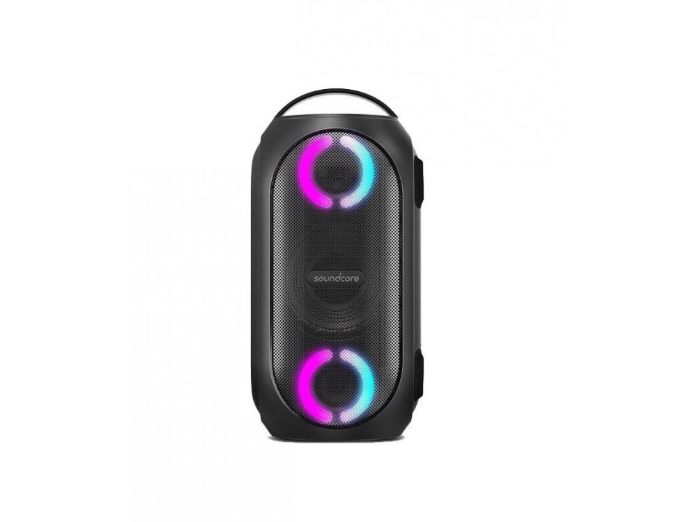 Anker Soundcore Rave Mini, Portable waterproof Bluetooth speaker 80W with LED - A3390G11, Black