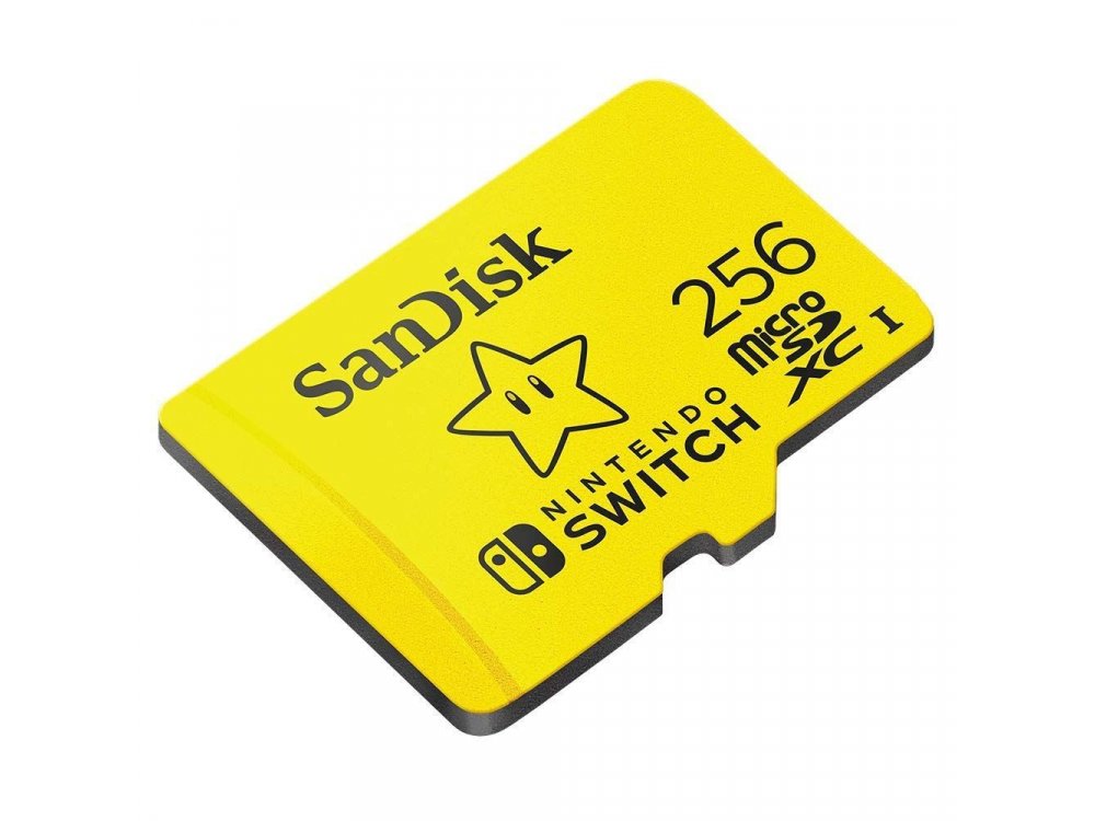 Sandisk micro SDXC 256GB card for Nintendo Switch - SDSQXAO-256G-GNCZN