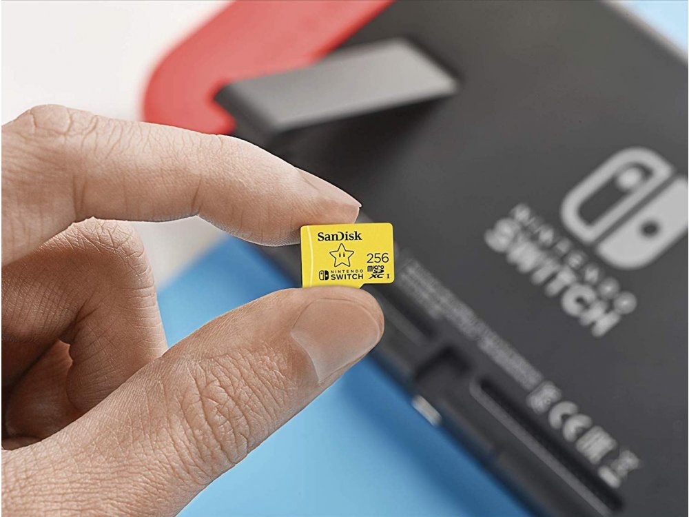 Sandisk micro SDXC 256GB card for Nintendo Switch - SDSQXAO-256G-GNCZN