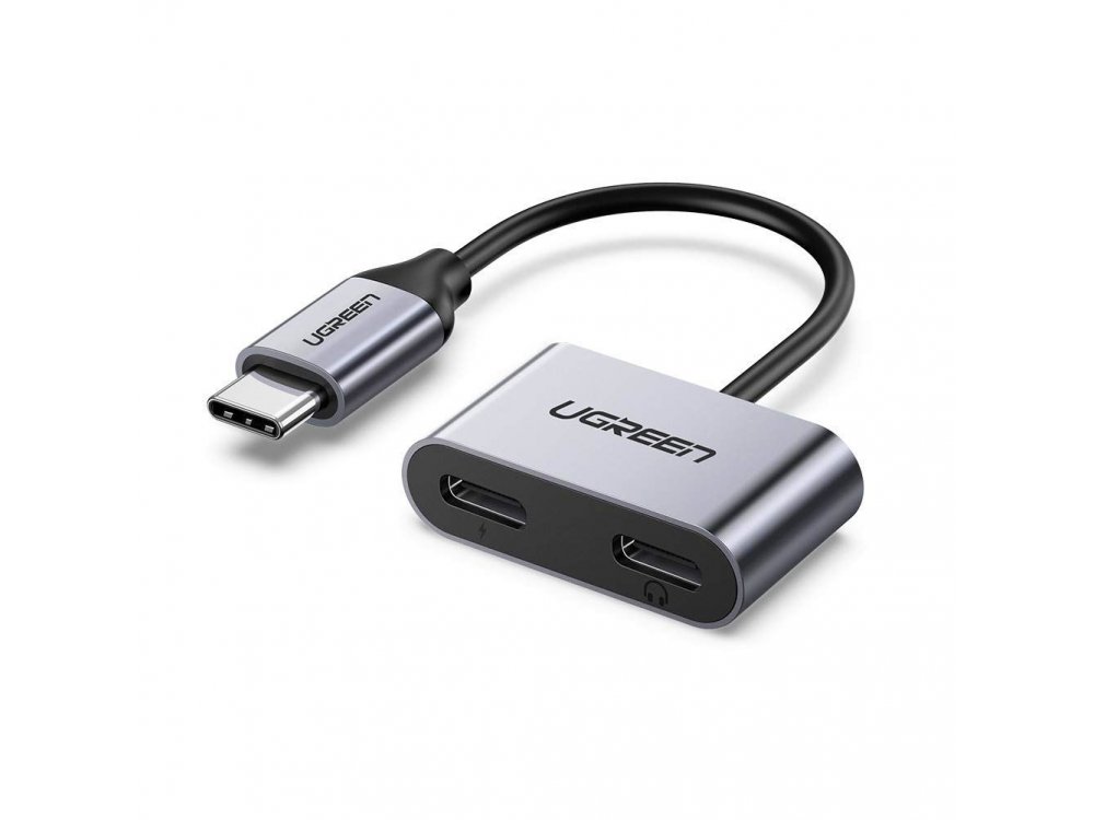 Ugreen Type-C to Type-C * 2 Audio + PD Charging Hub Adapter - 60165