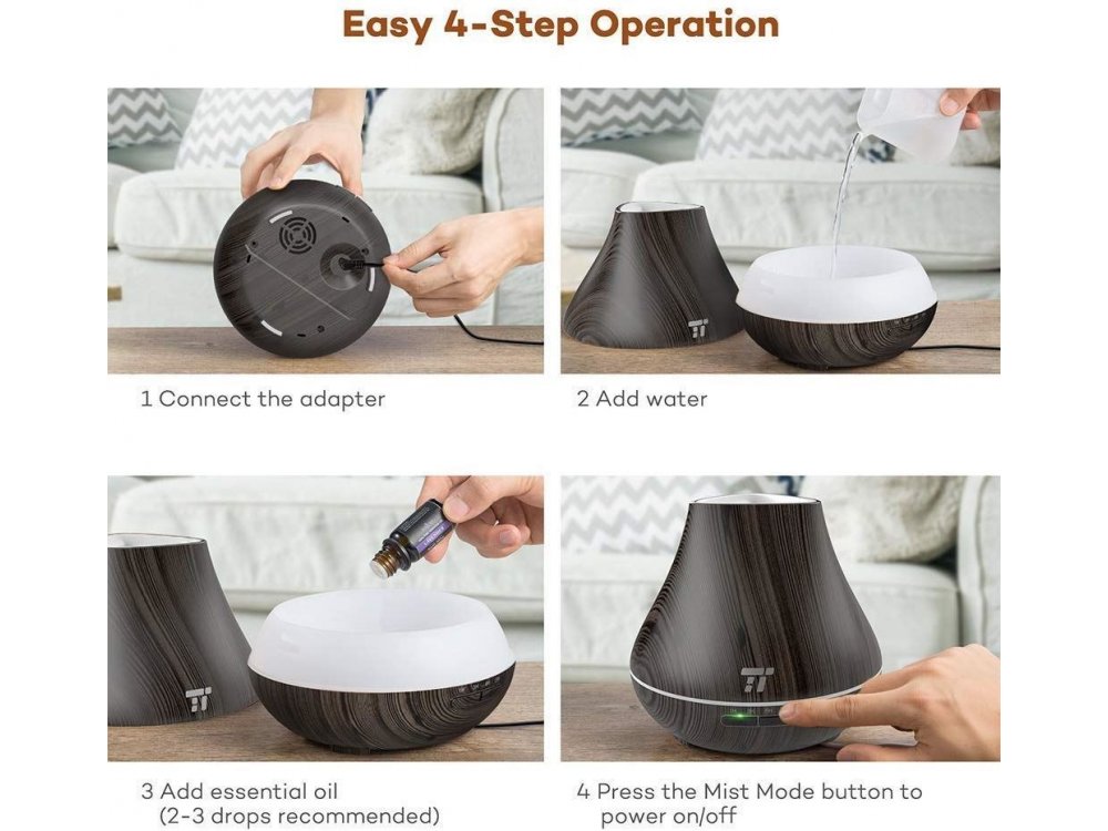 TaoTronics TT-AD004 Oil Diffuser Aroma-therapy device