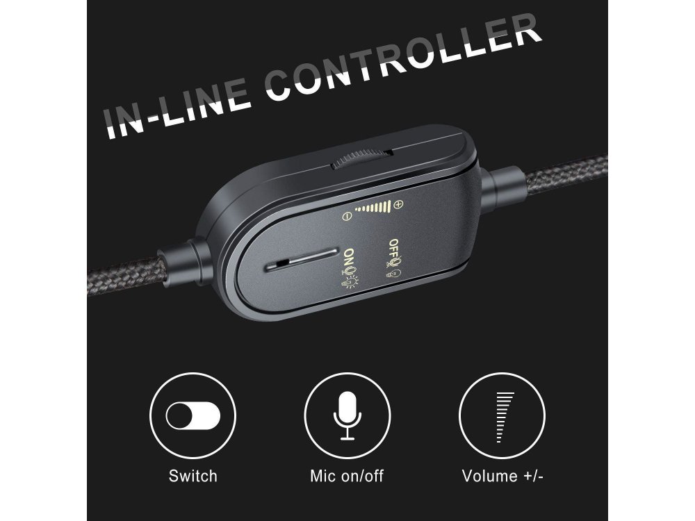 Onikuma K8 Camouflage RGB LED Gaming Headset 7.1  Noise-cancelling Microphone (PC / PS4 / Xbox / Switch / Mac / iOS), Camo White