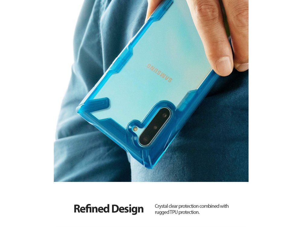 Ringke Fusion X Galaxy Note 10 / 10 5G Case, Space Blue
