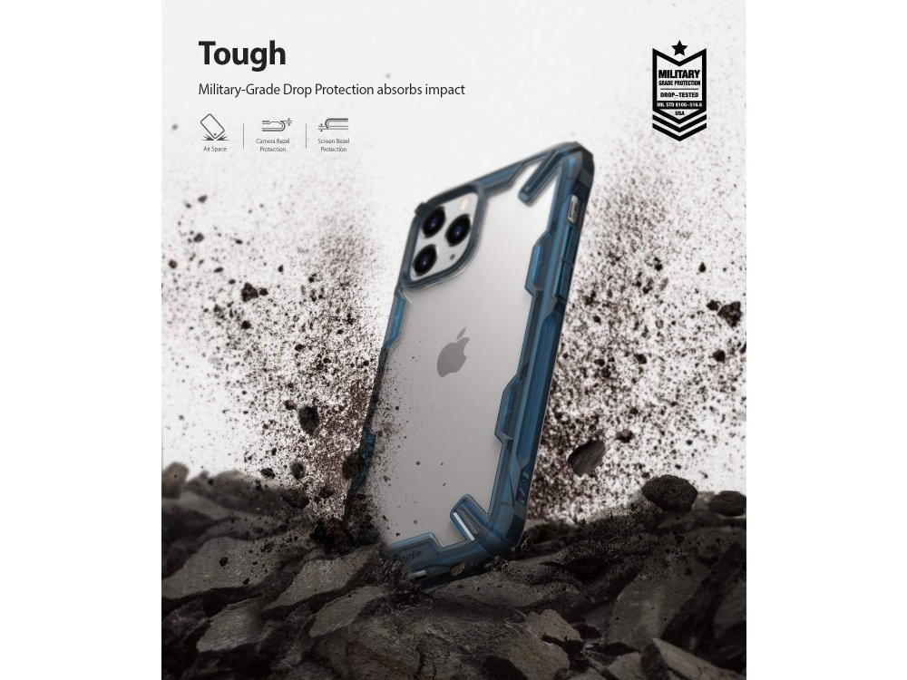 Ringke Fusion X iPhone 11 Pro Case, Space Blue