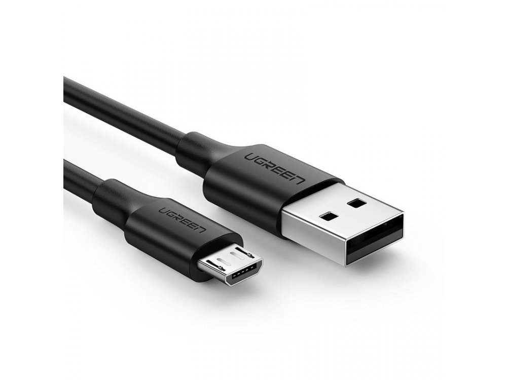 Ugreen Καλώδιο Micro USB 0,25μ. Μαύρο - 60134