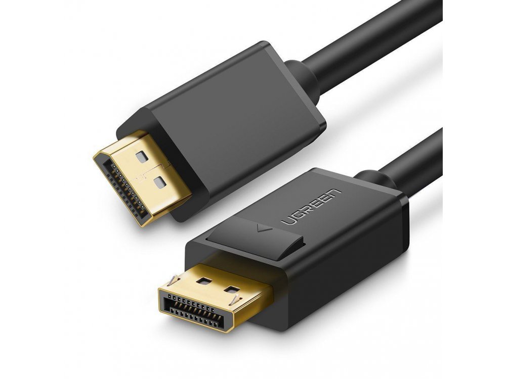 Ugreen DisplayPort Καλώδιο 4K@60Hz, 1μ. Μαύρο - 10244