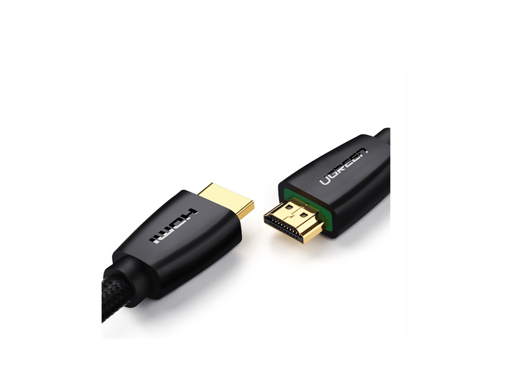 Ugreen HDMI v2.0 cable Gold plated with nylon braiding 4Κ@60Hz, HDR, 10ft. - 40411