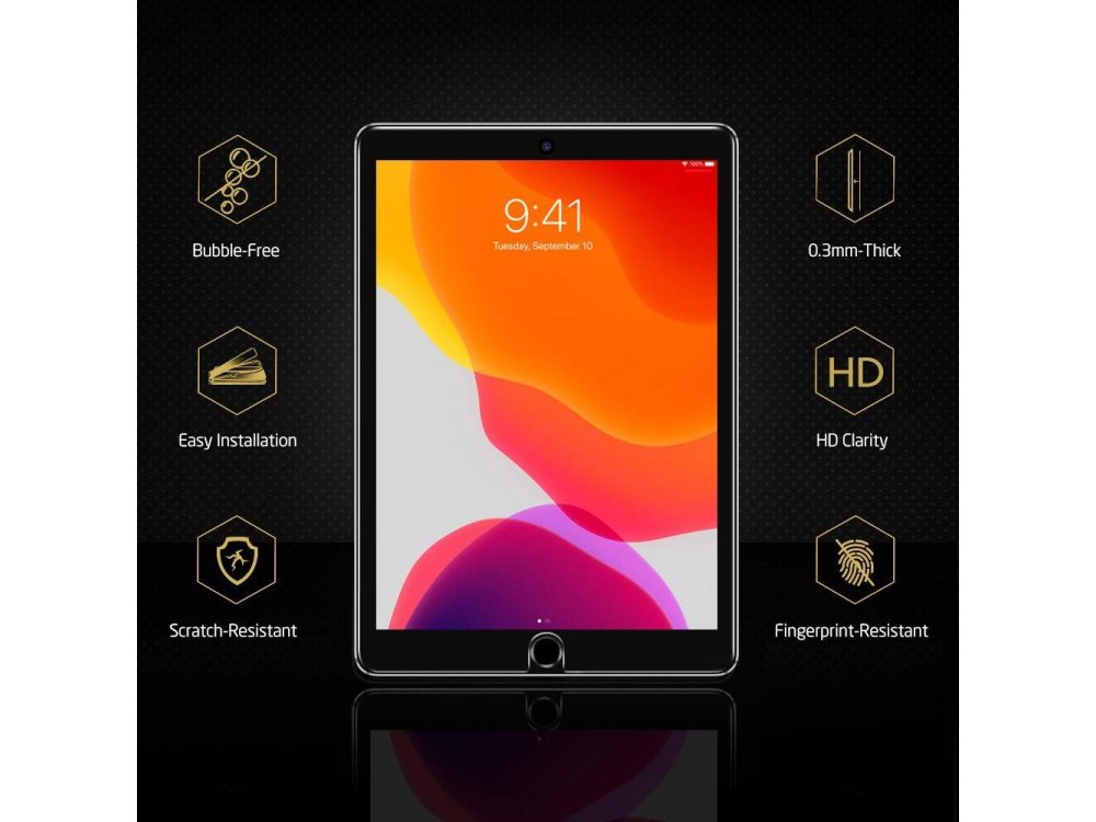 ESR iPad 10.2" (7th Gen 2019) / iPad Air 3 10.5" (2019) / iPad Pro 10.5" Tempered Glass με Installation frame