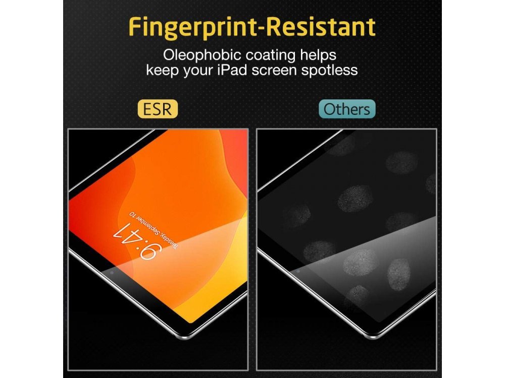 ESR iPad 10.2" (7th Gen 2019) / iPad Air 3 10.5" (2019) / iPad Pro 10.5" Tempered Glass με Installation frame
