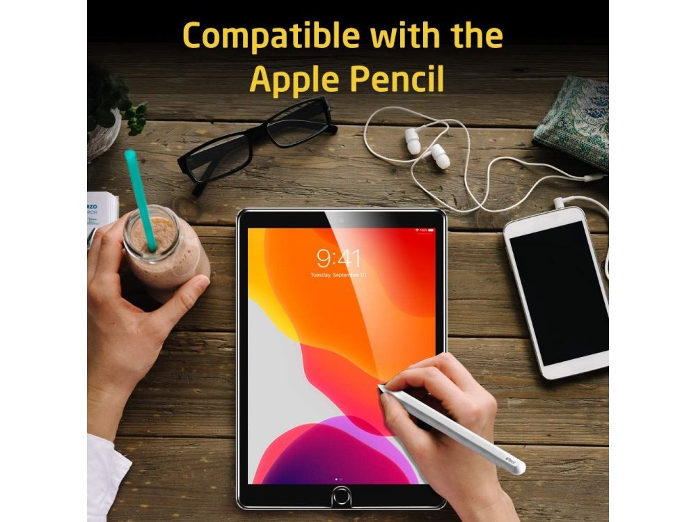 ESR iPad 10.2" (7th Gen 2019) / iPad Air 3 10.5" (2019) / iPad Pro 10.5" Tempered Glass με Installation frame