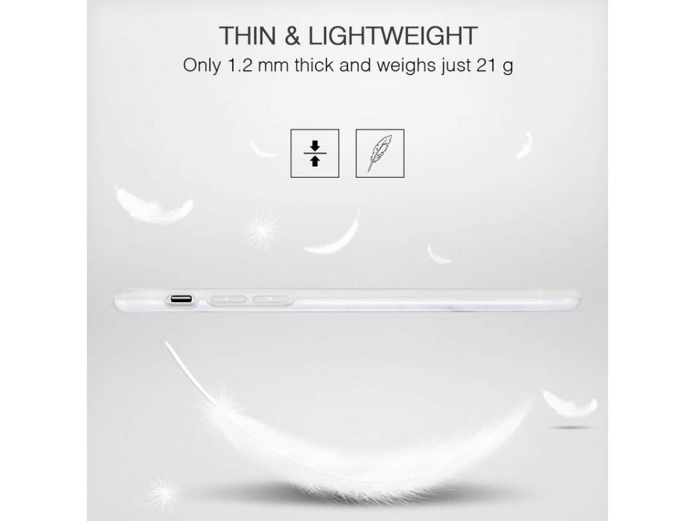 ESR iPhone 11 Pro Marble Slim Soft Θήκη , White Sierra