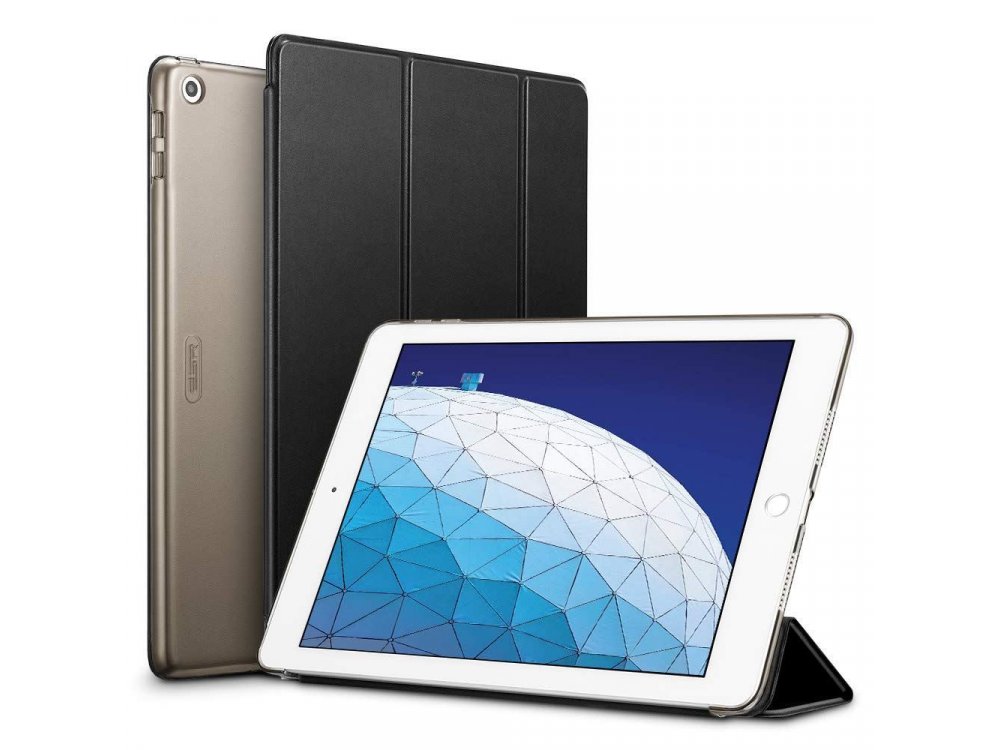 ESR iPad Air 3rd Gen 2019 10.5" Yippee Trifold Θήκη με Auto Sleep/Wake, Stand, Hard Back Cover, Μαύρη