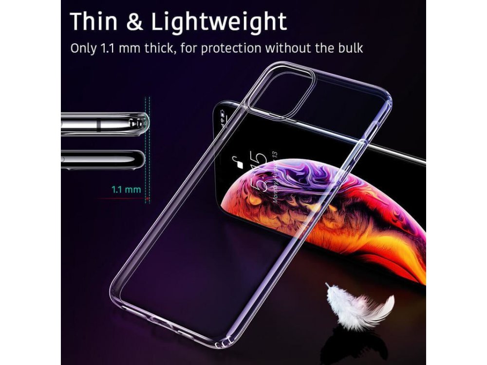 ESR iPhone 11 Pro Max case Essential Zero, Clear