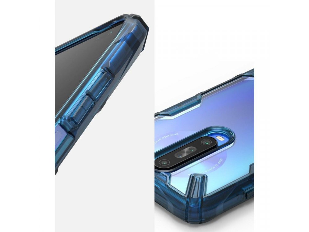 Ringke Fusion X Xiaomi Pocophone X2 / MI 10T (K30) Case, Space Blue