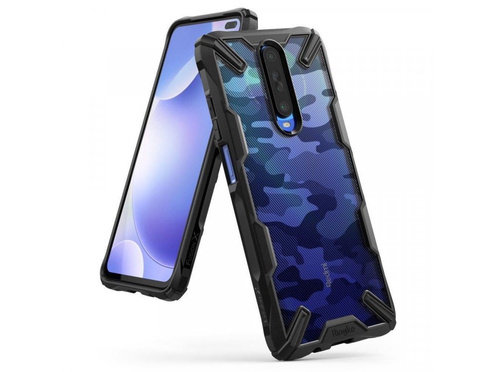 Ringke Fusion X Xiaomi Pocophone X2 / K30 Θήκη, Camo Black