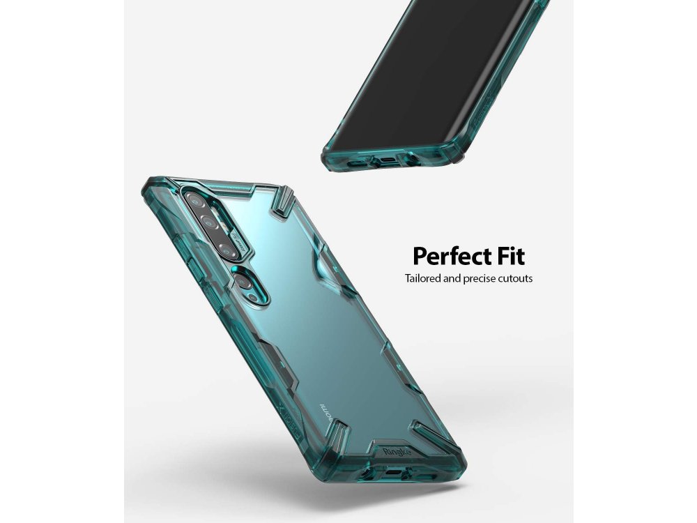Ringke Fusion X Xiaomi MI Note 10 / Note 10 Pro Θήκη, Turquoise Green