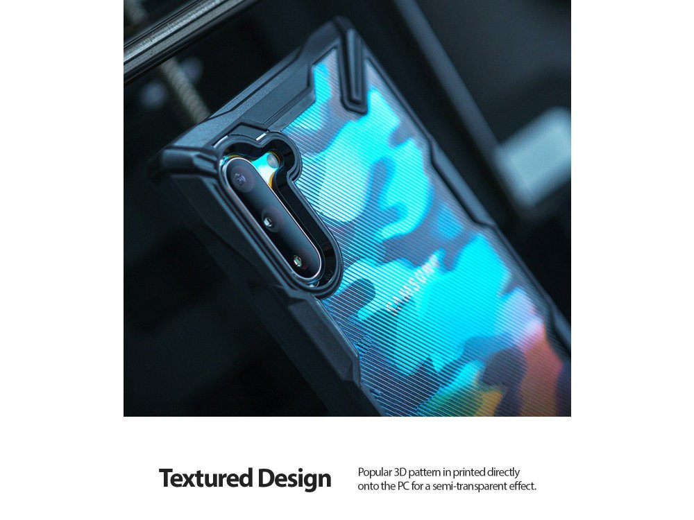 Ringke Fusion X Galaxy Note 10 / 10 5G Θήκη, Camo Black
